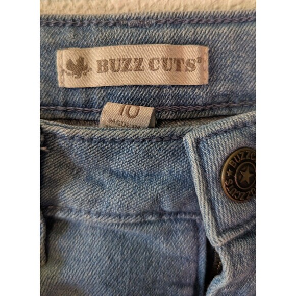 Buzz Cuts Jeans Women’s Size 10 (27x24) Straight Leg Mid Rise Light Wash (749) - Picture 3 of 3